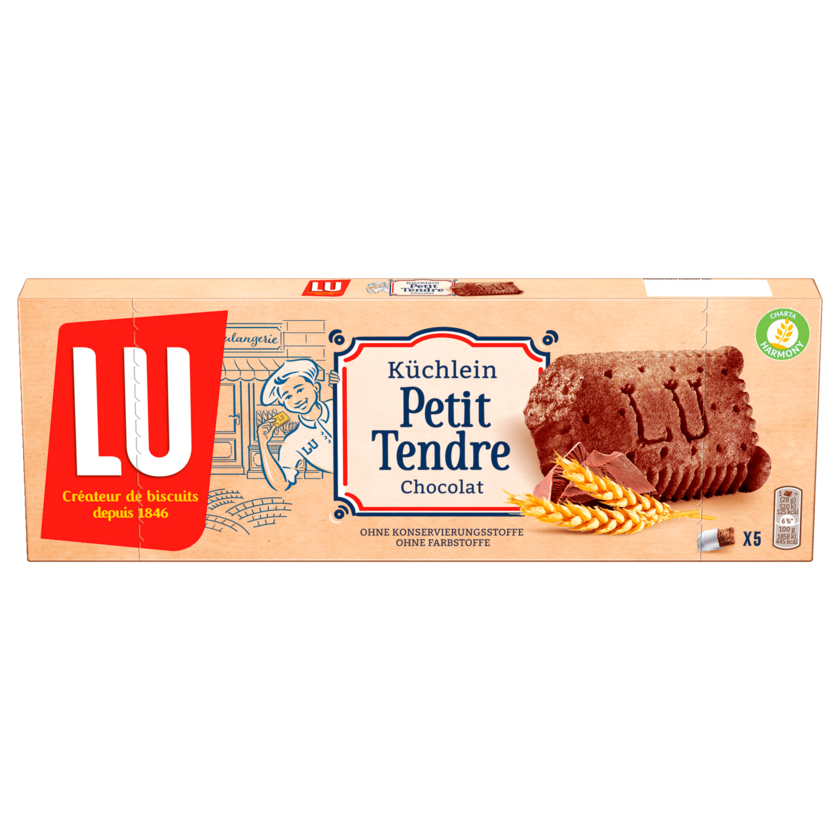 LU Küchlein Petit Tendre Chocolat 140g